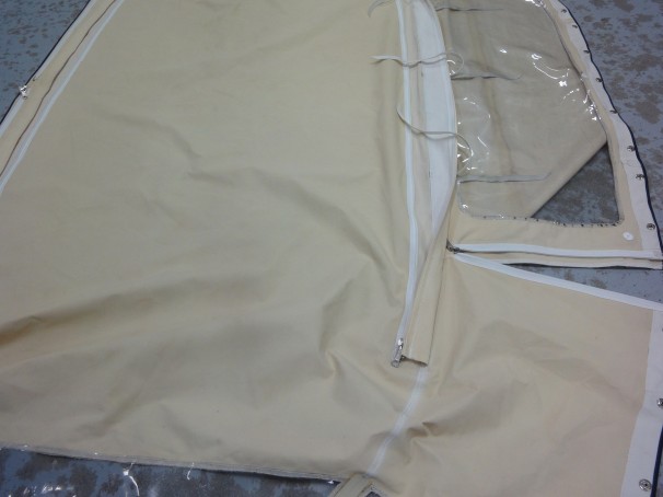 Wassen bij Ultramar Zeilwasserij Klomp Scheepstechniek Tent laten impregneren? Ultramar Zeil & Tent Wasserij